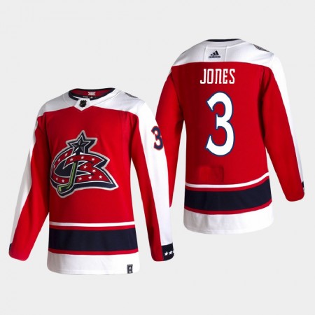 Columbus Blue Jackets Trikot Seth Jones 3 2020-21 Reverse Retro Authentic - Herren